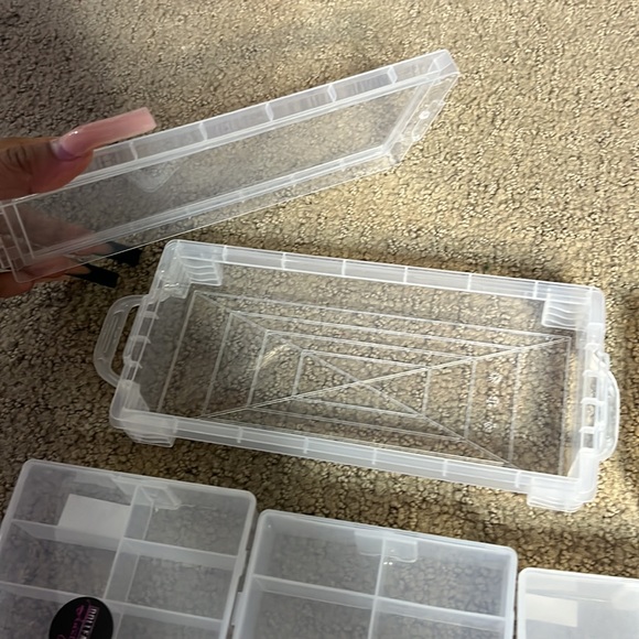 Nail or bead/ arts n crafts containers - Picture 3 of 5